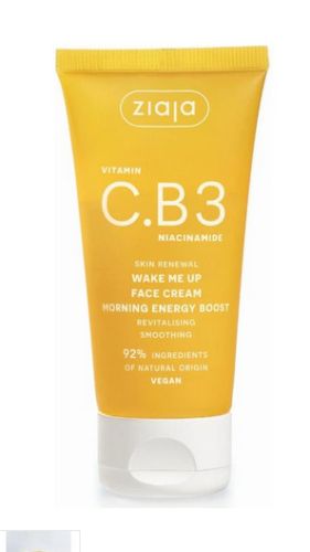 Ziaja rann� kr�m po probuzen� Vitam�n C.B3 Niacinamide 50 ml Ziaja rann� kr�m po probuzen� Vitam�n C.B3 Niacinamide 50 ml